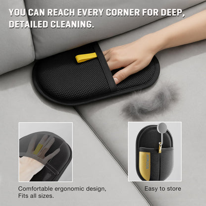 FurEase™ Premium Double-Sided Pet Grooming Gloves